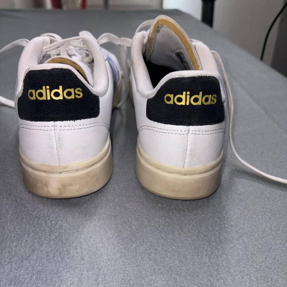 Adidas Grand Court Alpha ‘Blue White’ Women’s H06115 Size 8.5 - Picture 4 of 8